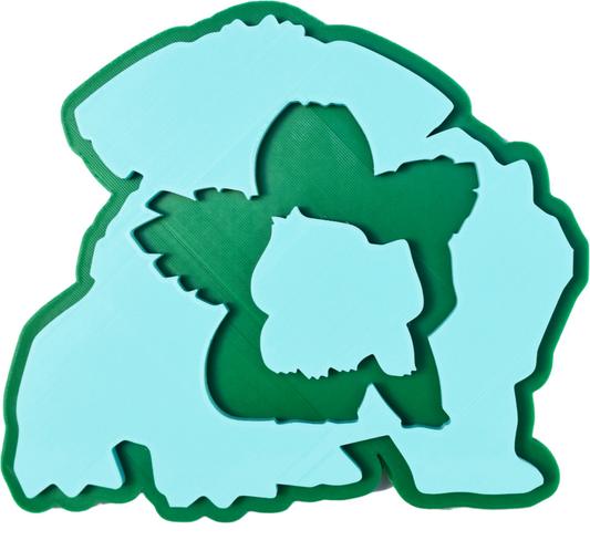 Bulbasaur Evolution Wall Mount