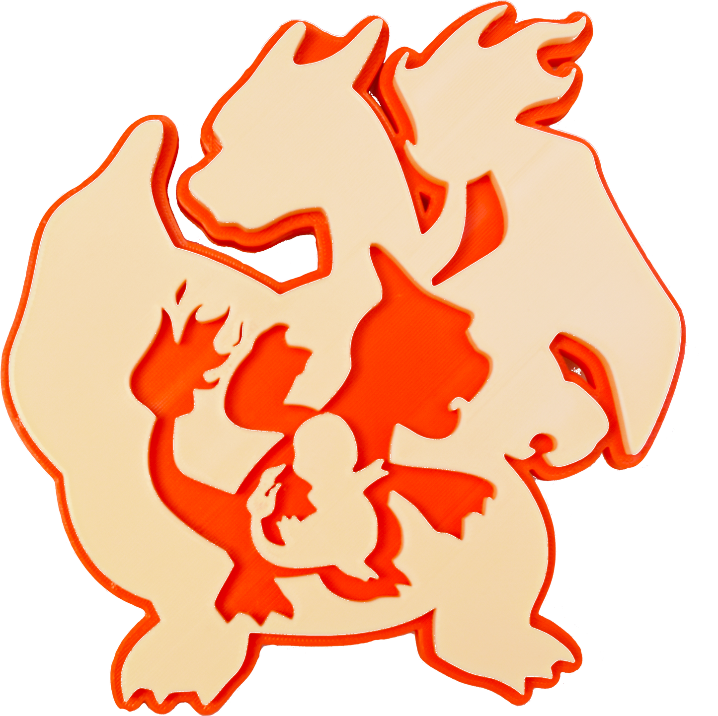 Charmander Evolution Wall Mount
